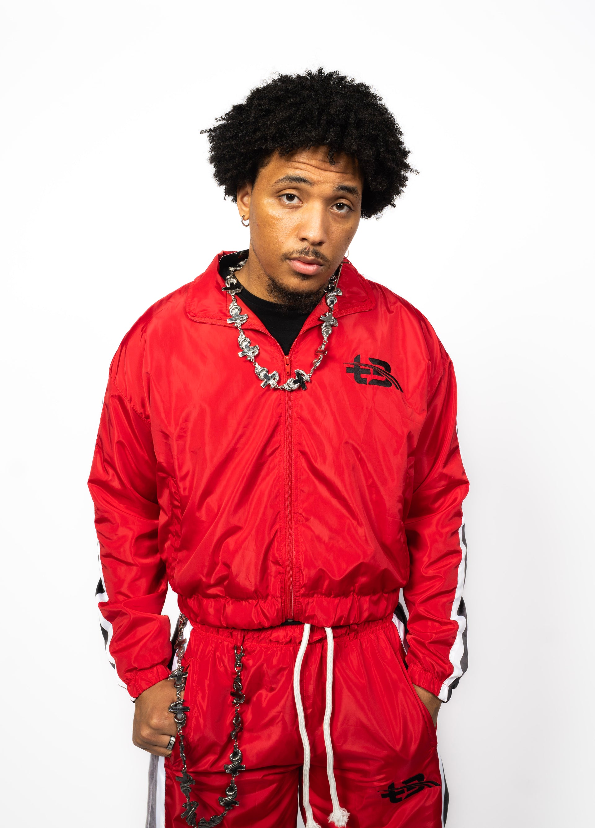 Really Rouge Nylon Jacket