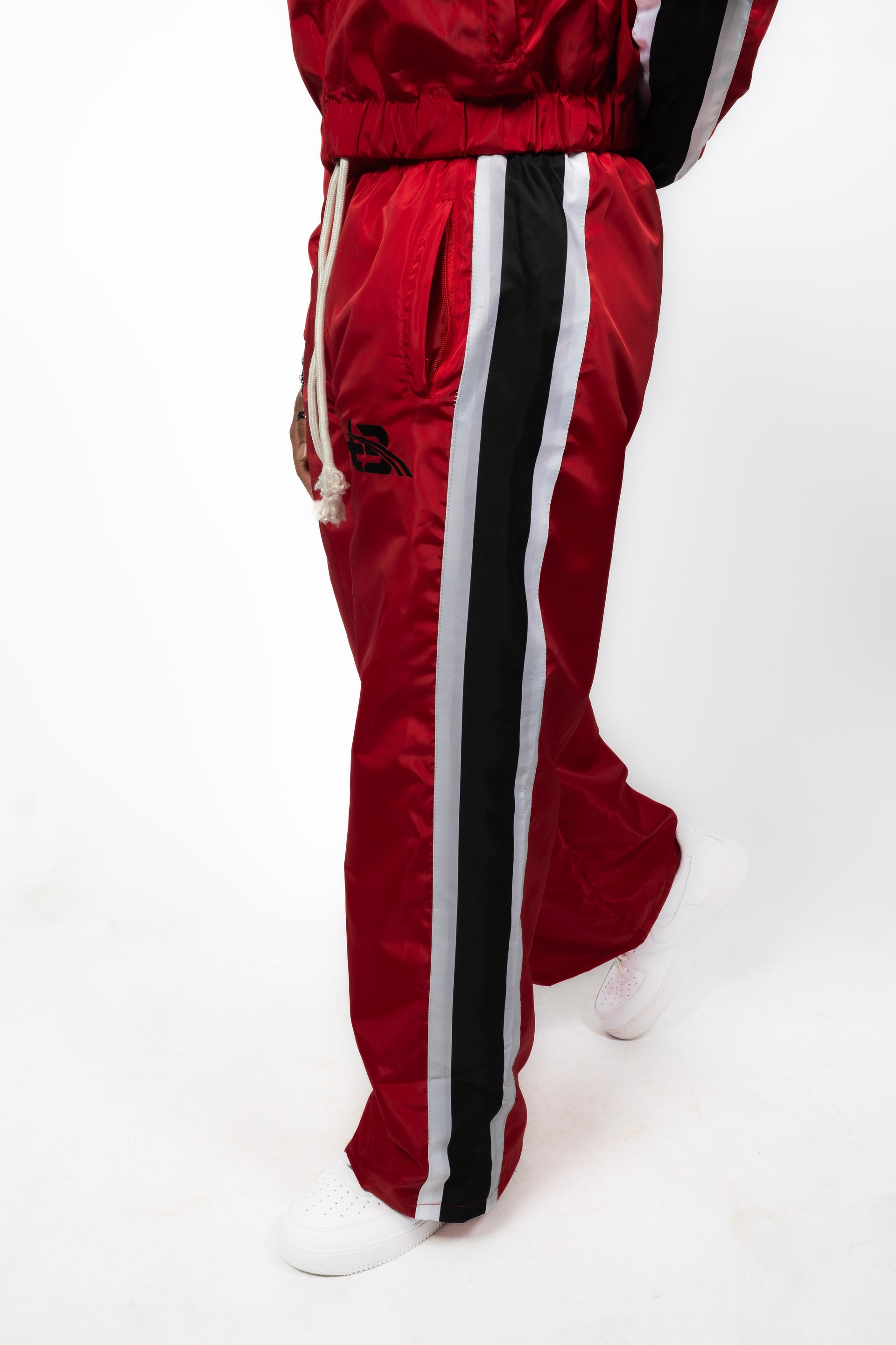 Really Rouge Nylon Pants