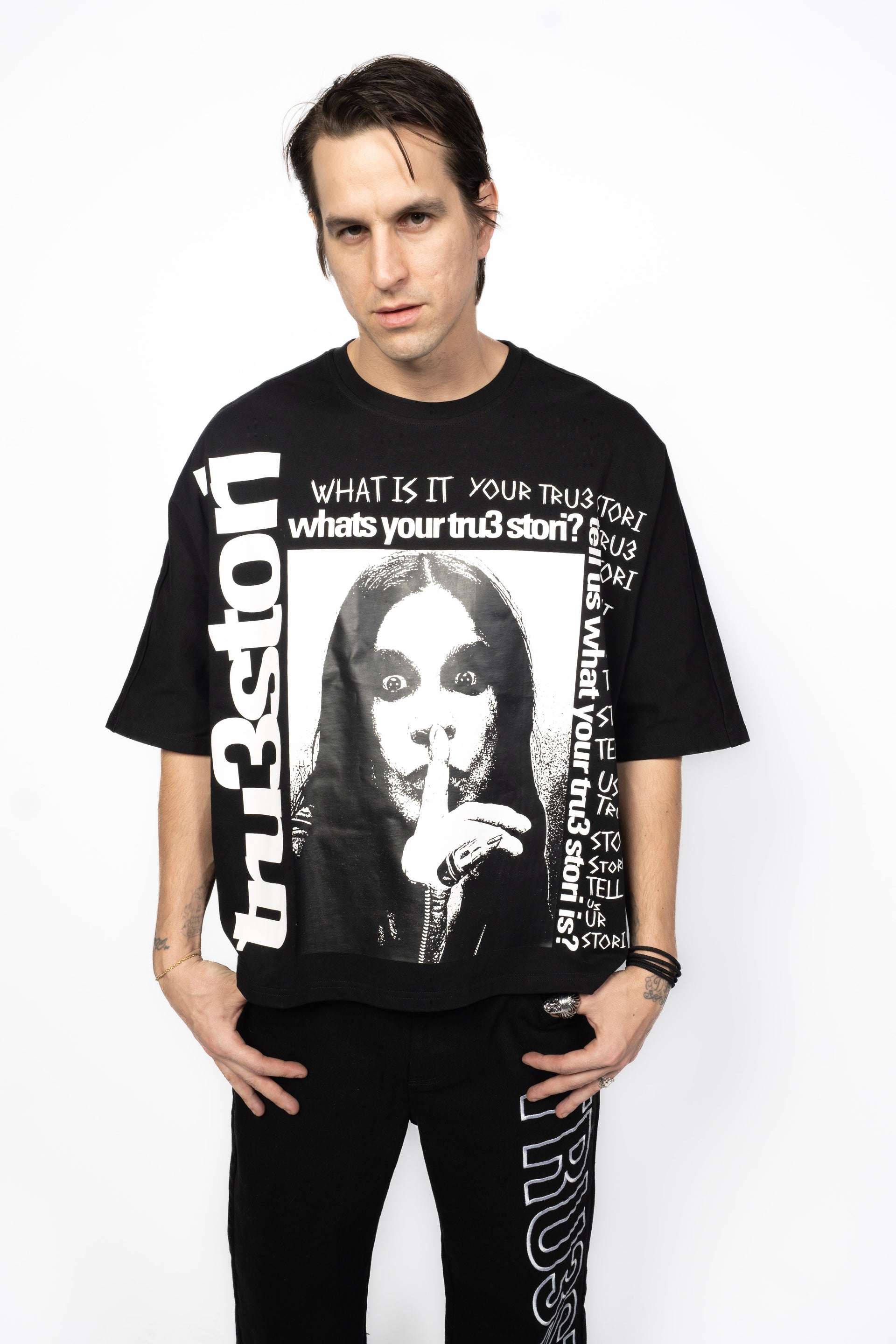 Tru3 Ozzy Tee Black