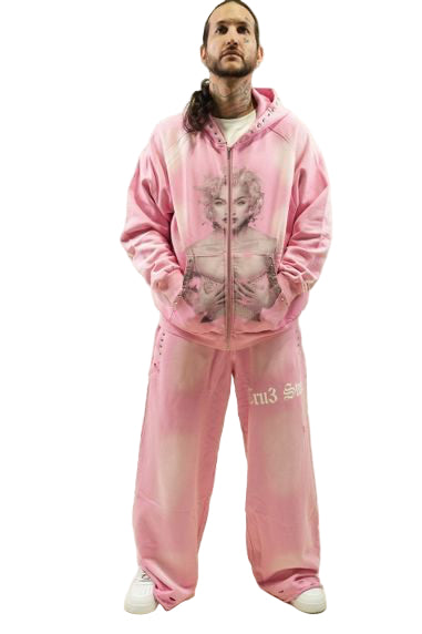 Tru3 Monroe Hoodie Pink