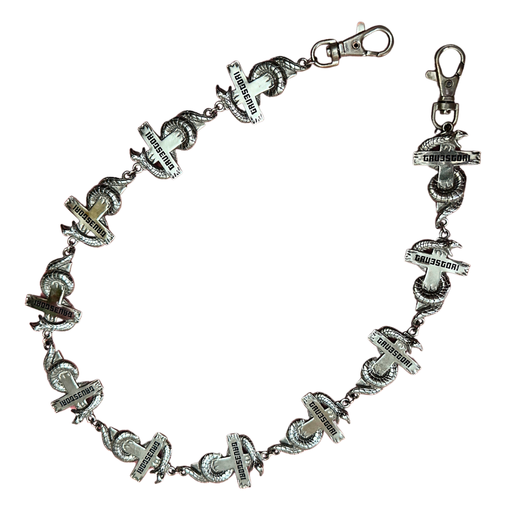 Wallet Chain Necklace - Chrome Stainless Steel