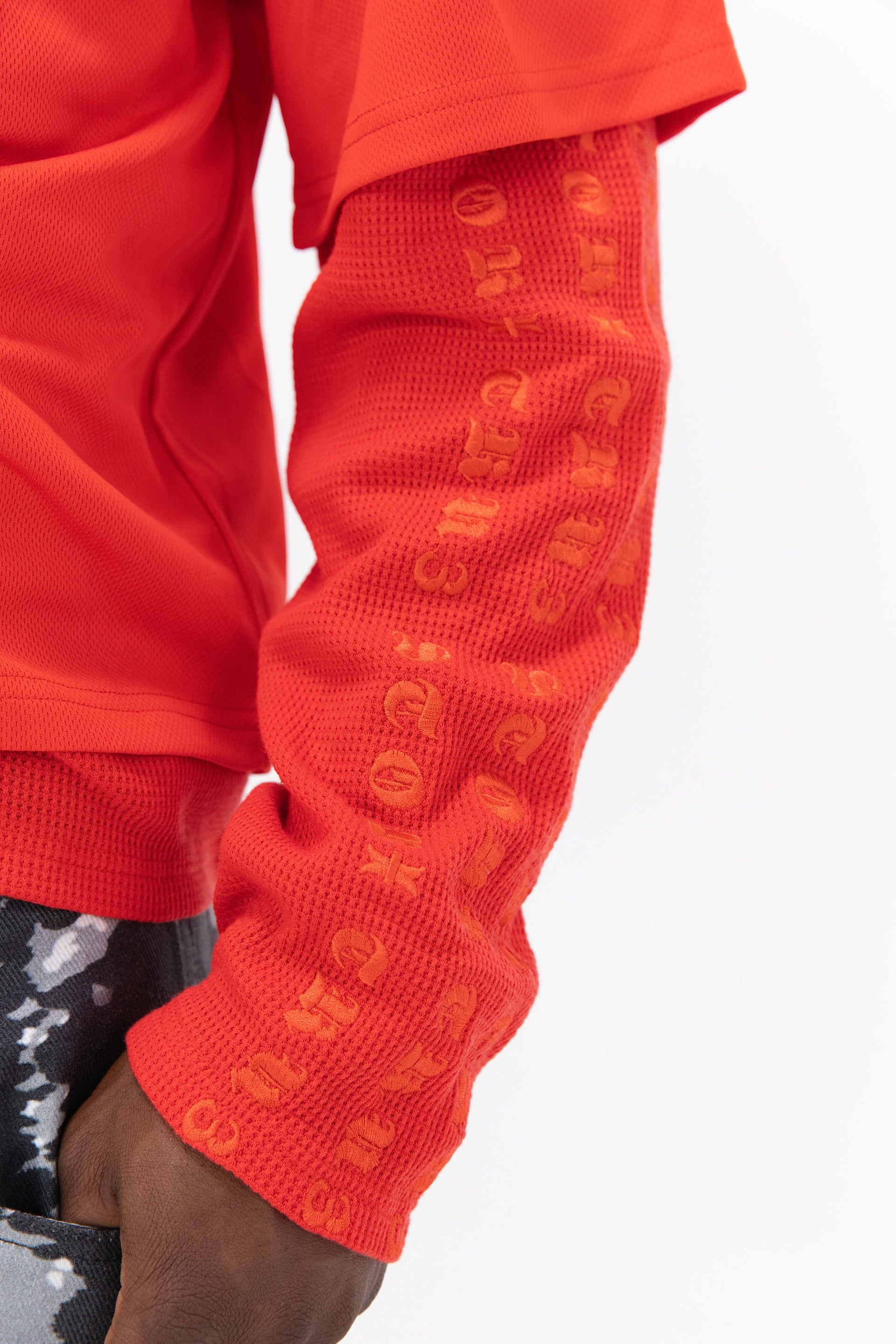 Red Thermal With Embroidery Logo's