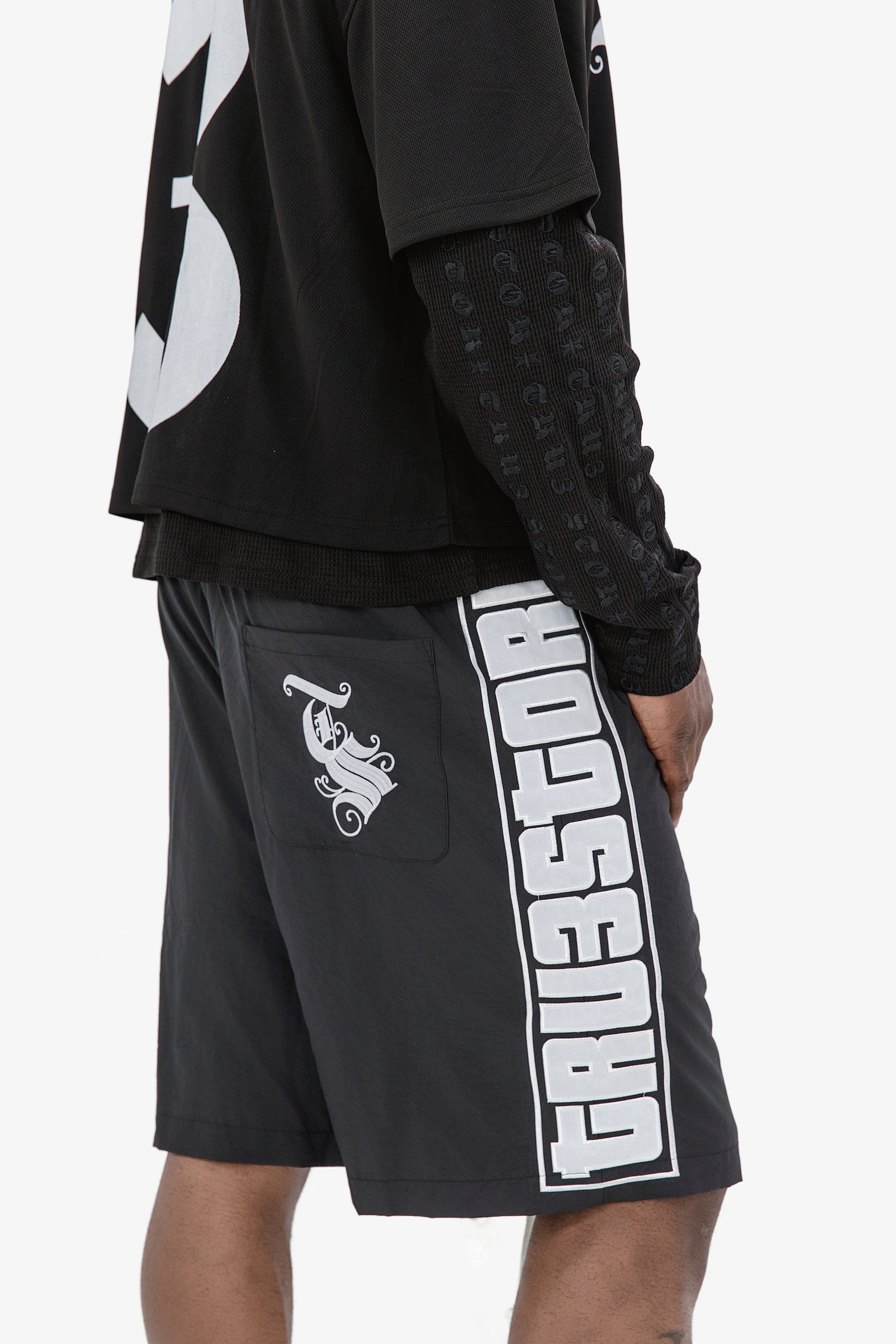 Black Thermal With Embroidery Logo's