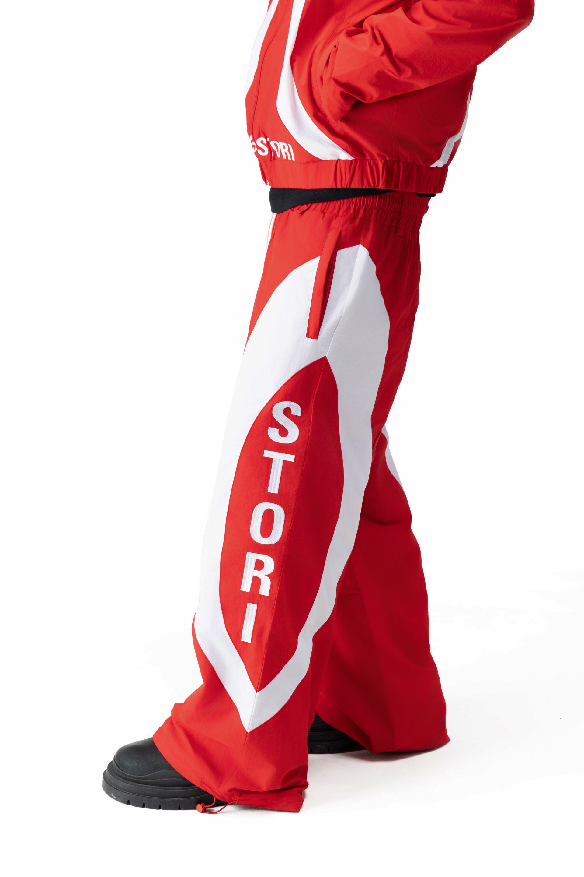 Tru3 Racing Nylon Pants Red