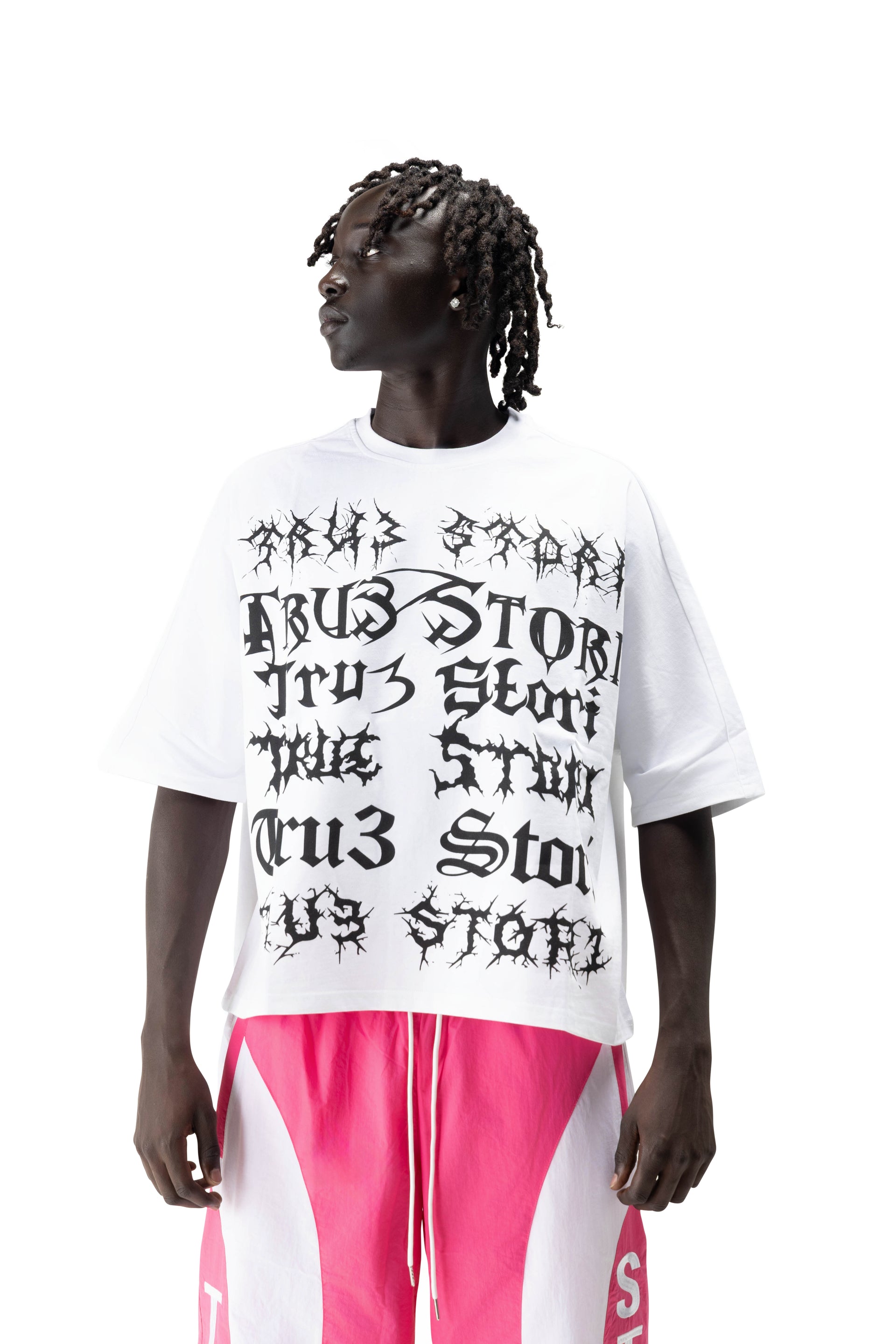 Tru3 Logo Tee White