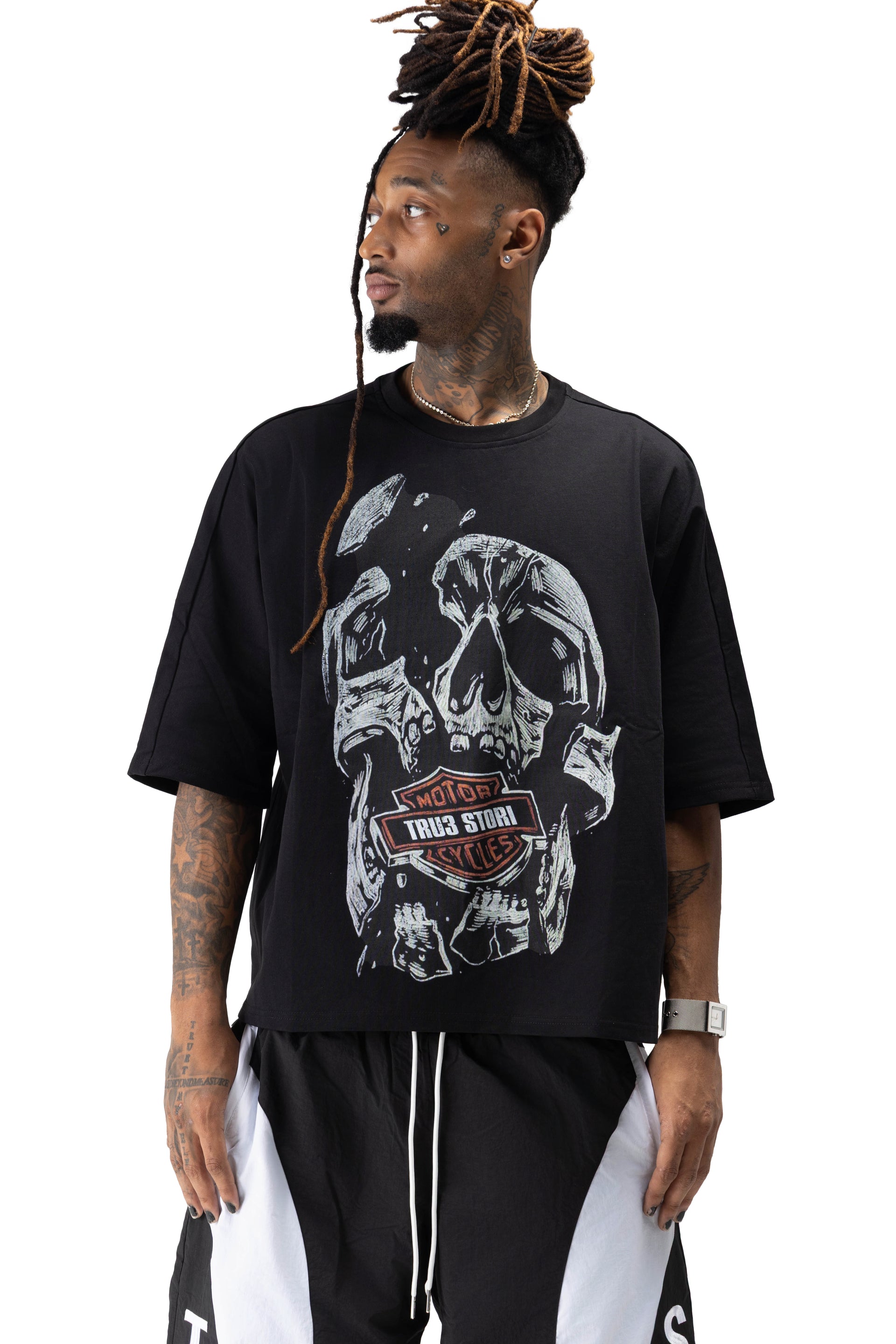 Tru3 Harley Tee Black
