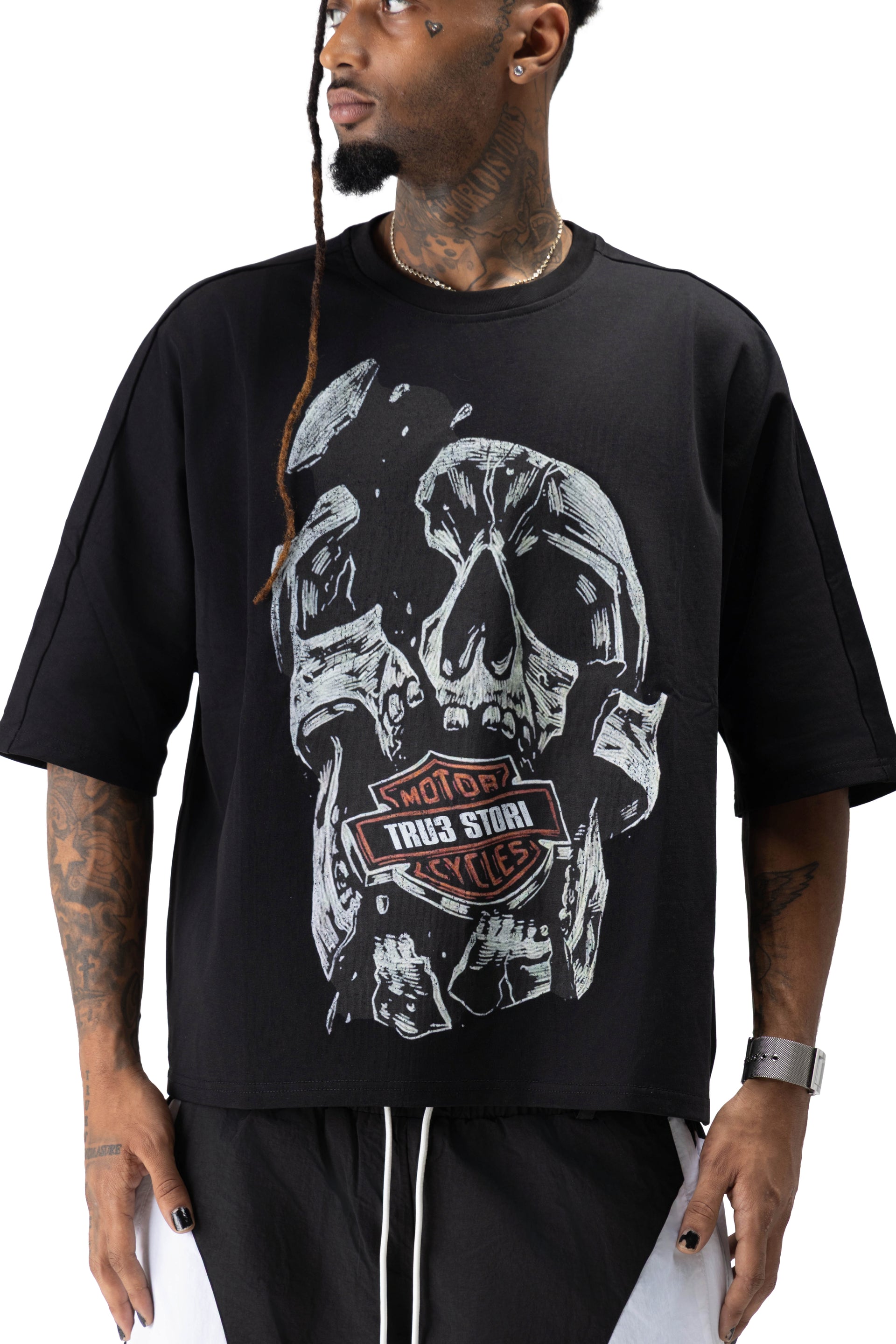 Tru3 Harley Tee Black