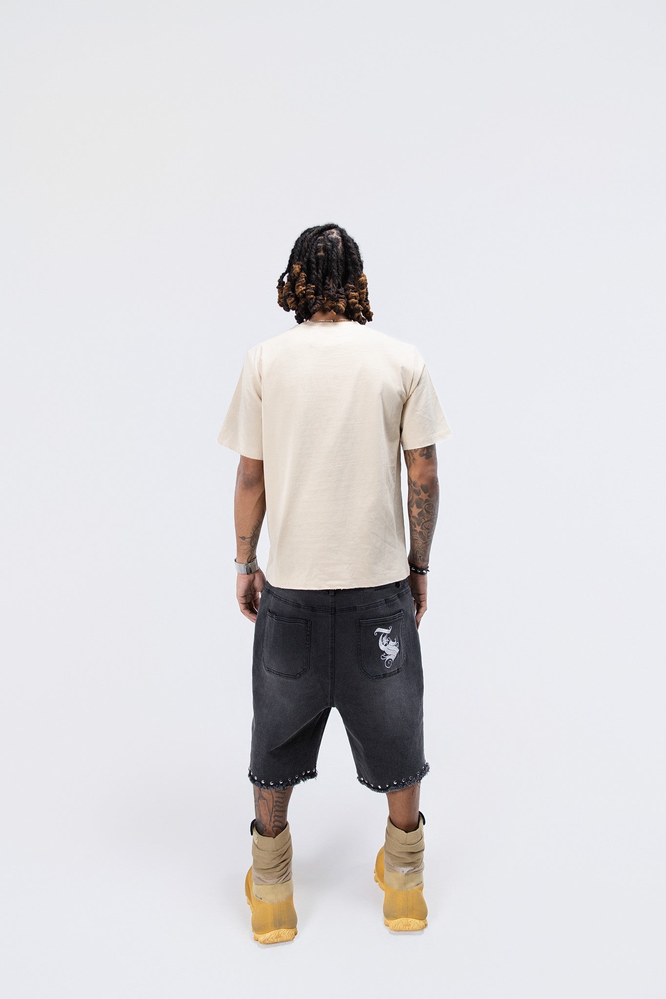 Tru3 University Tee Tan With Stones