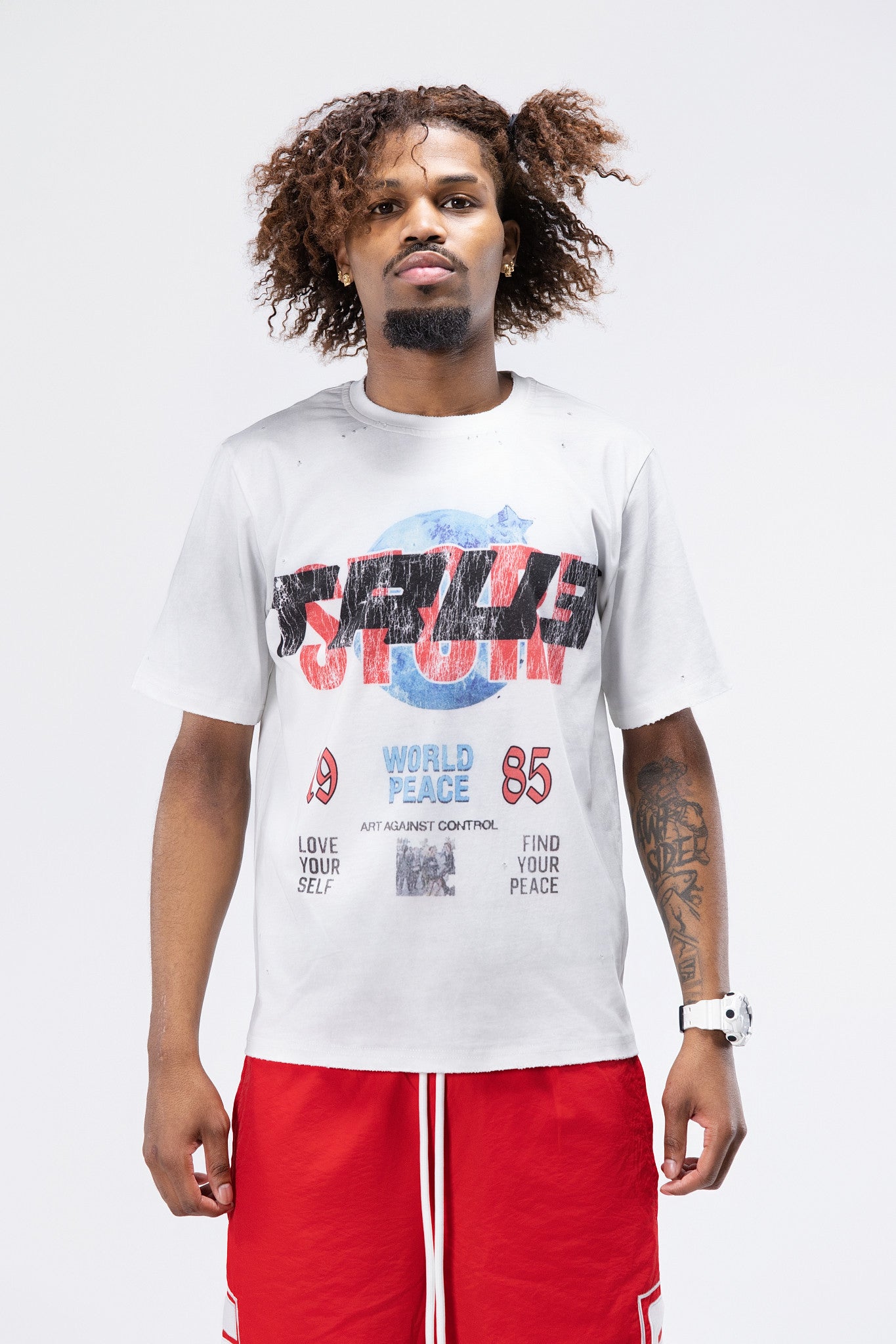 World Peace Tee White