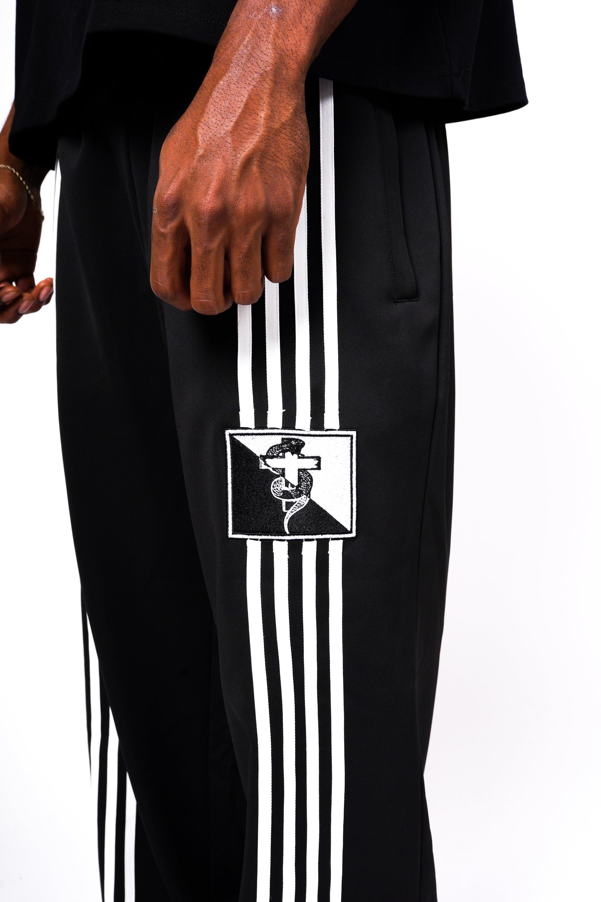 Tru3 Track Pants Black