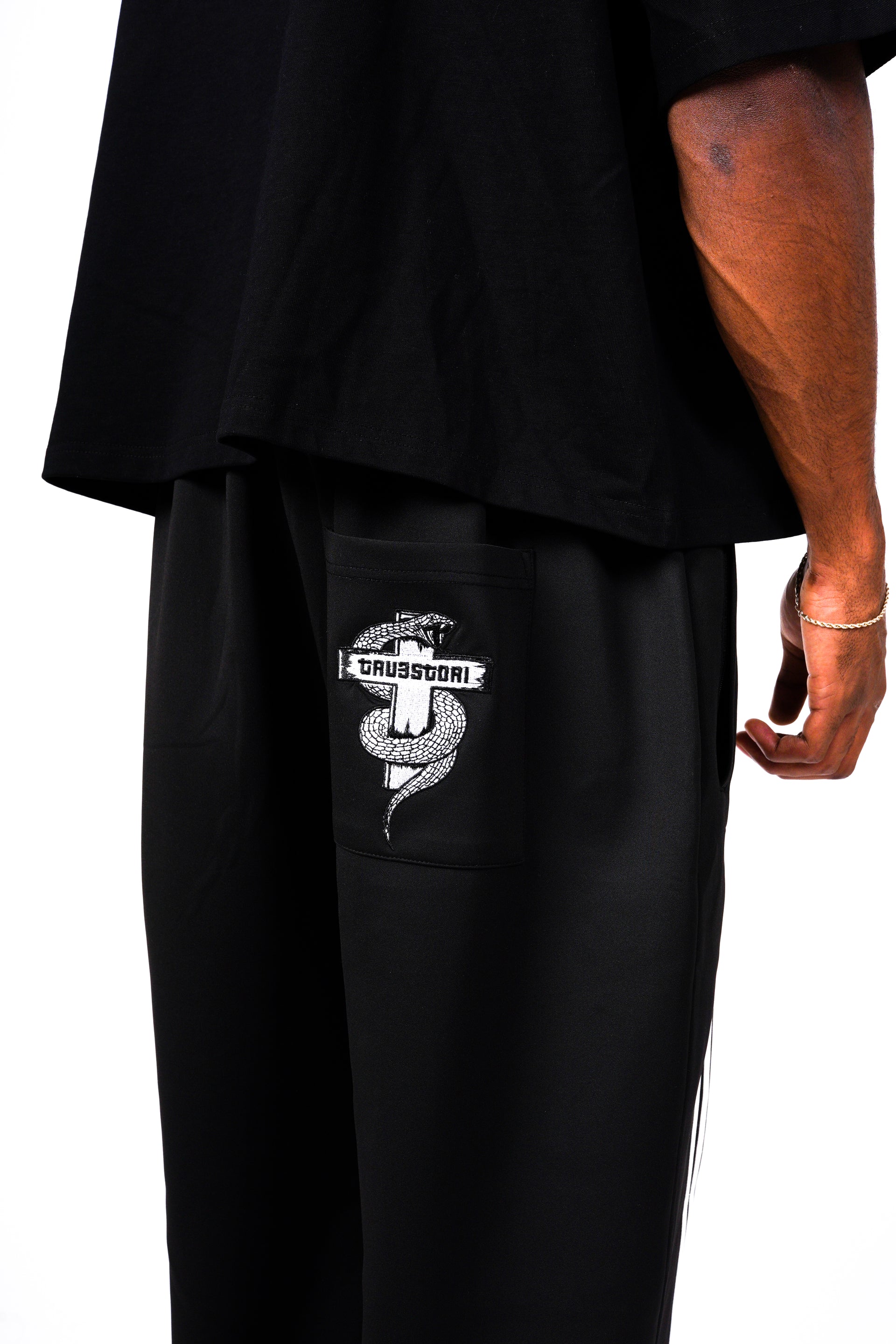 Tru3 Track Pants Black