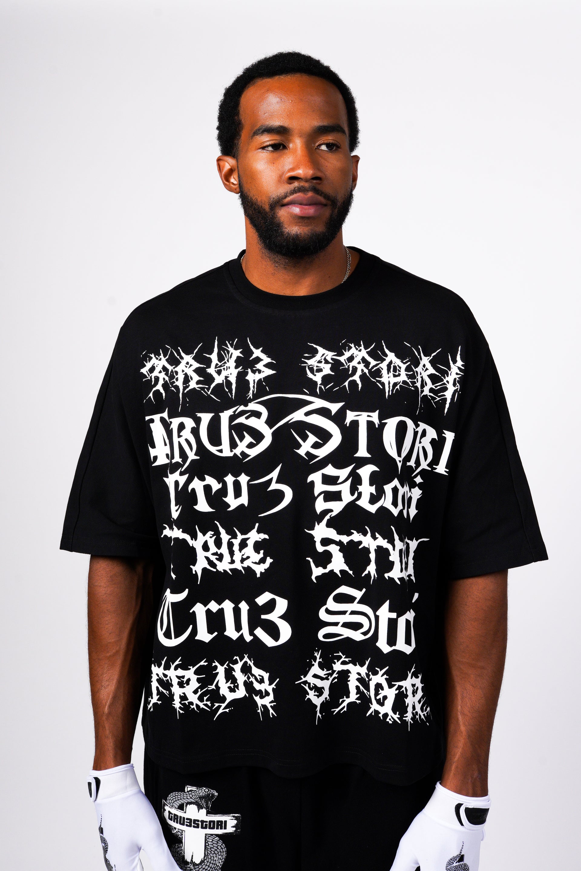 Tru3 Logo Tee Black