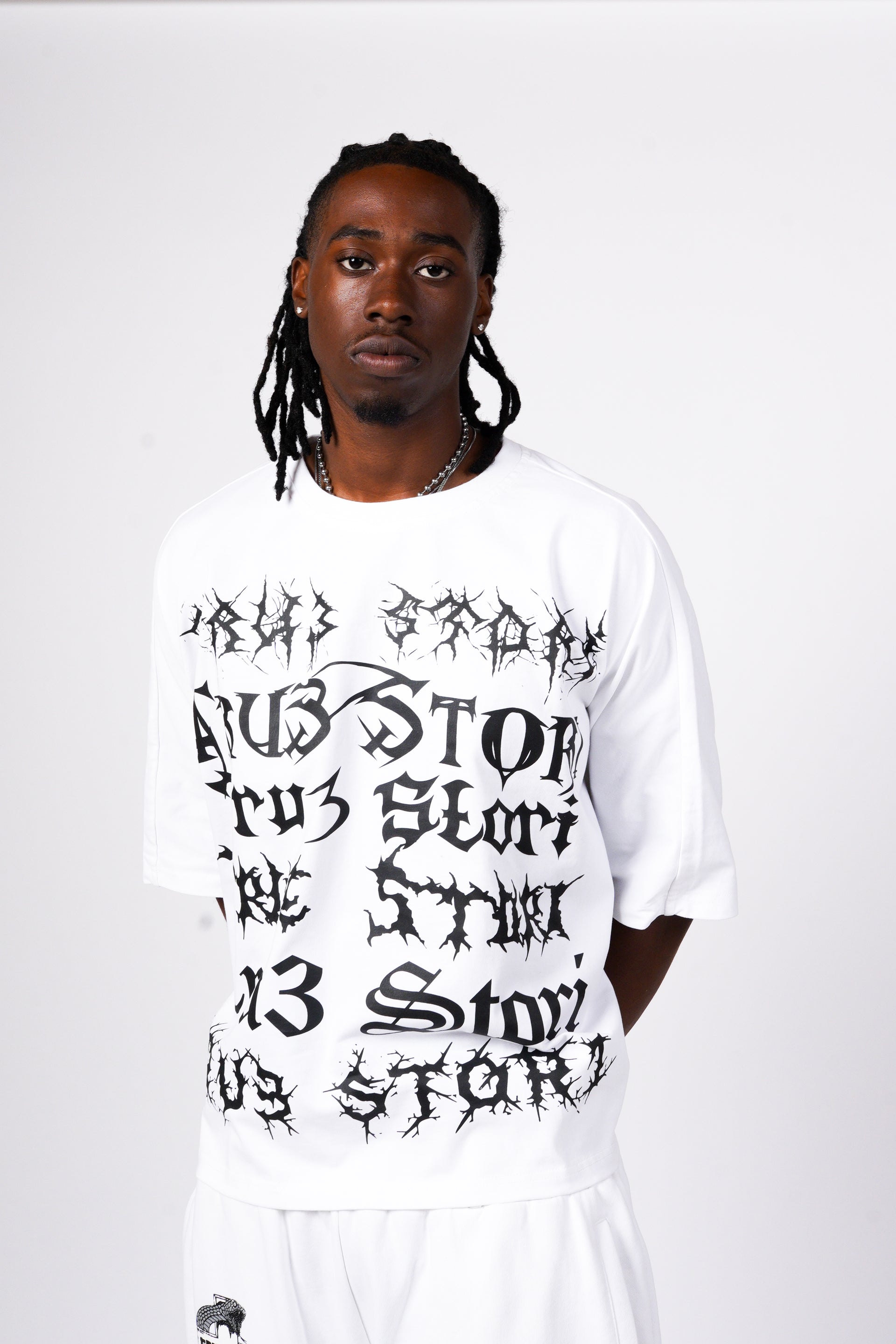 Tru3 Logo Tee White