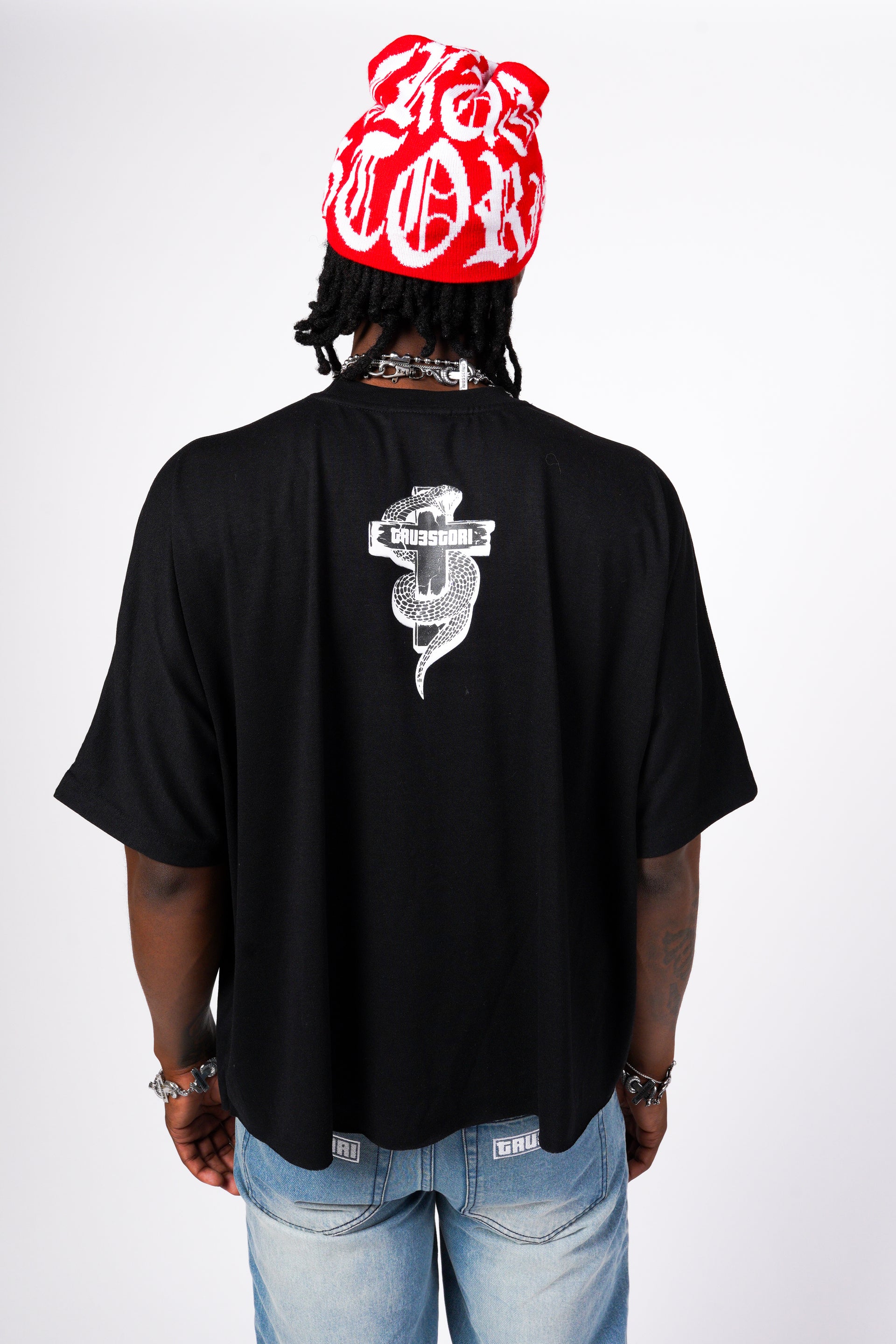 Tru3 News Tee Black