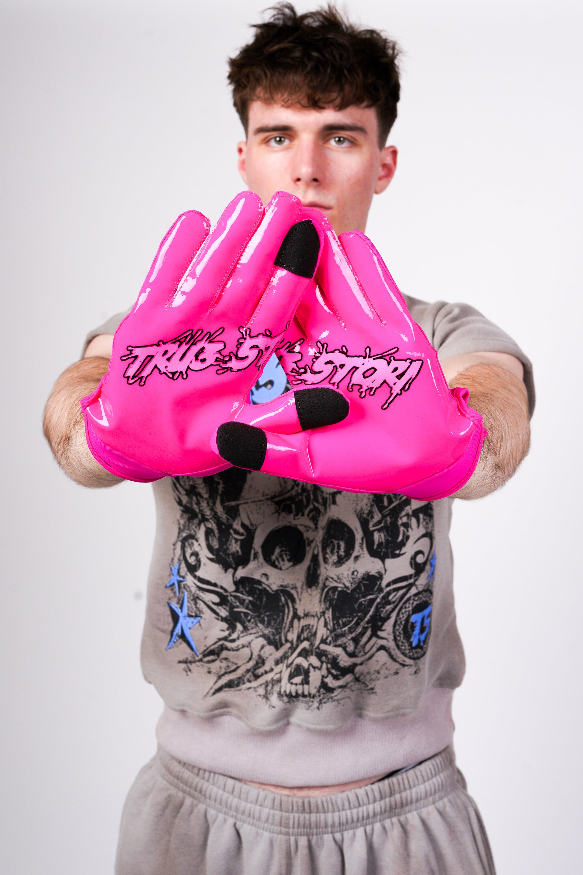 Tru3 Gloves Pink