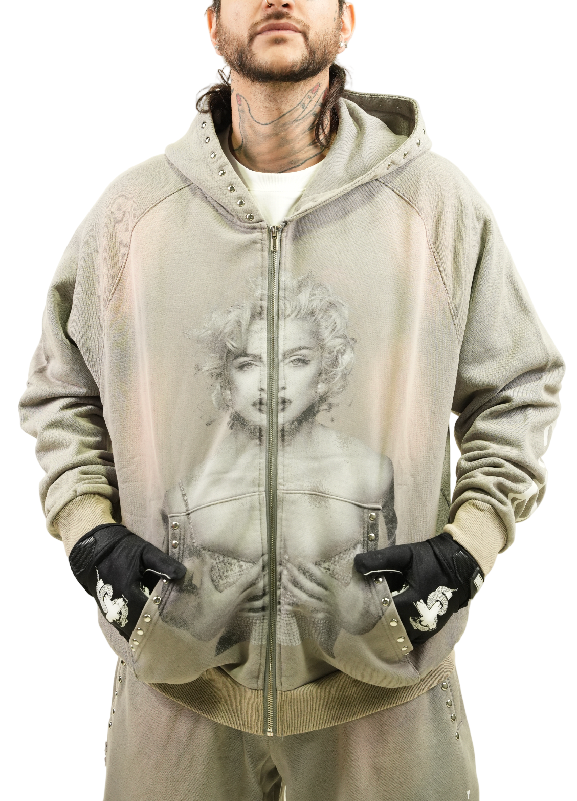 Tru3 Monroe Hoodie Grey