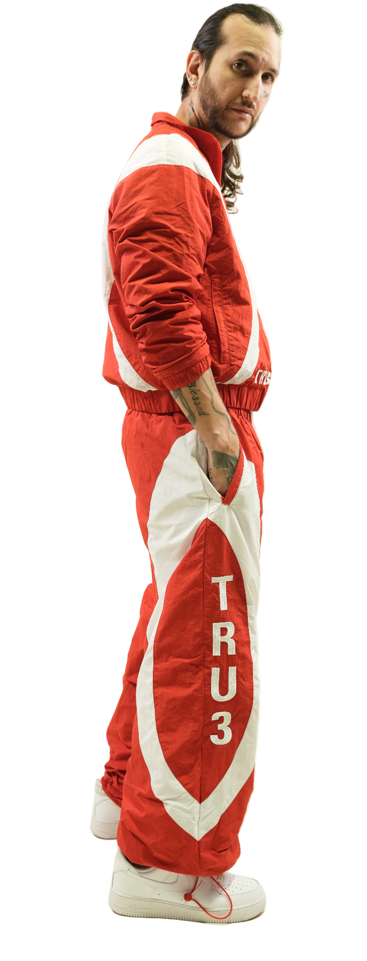 Tru3 Racing Nylon Pants Red
