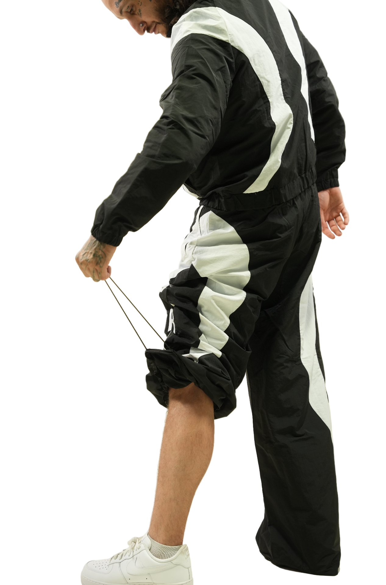 Tru3 Racing Nylon Pants Black