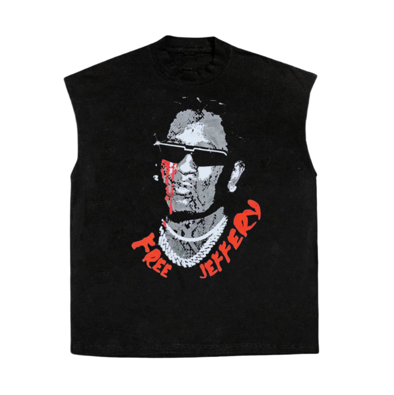 Free Jeffery Cut Off Tee