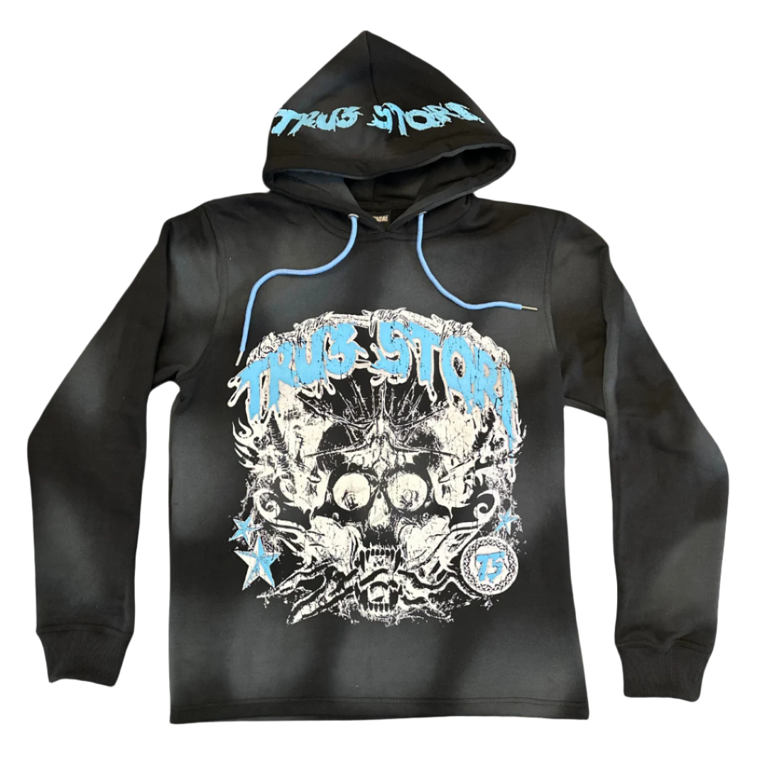 King Tru3 Hoodie - Bonafide Black