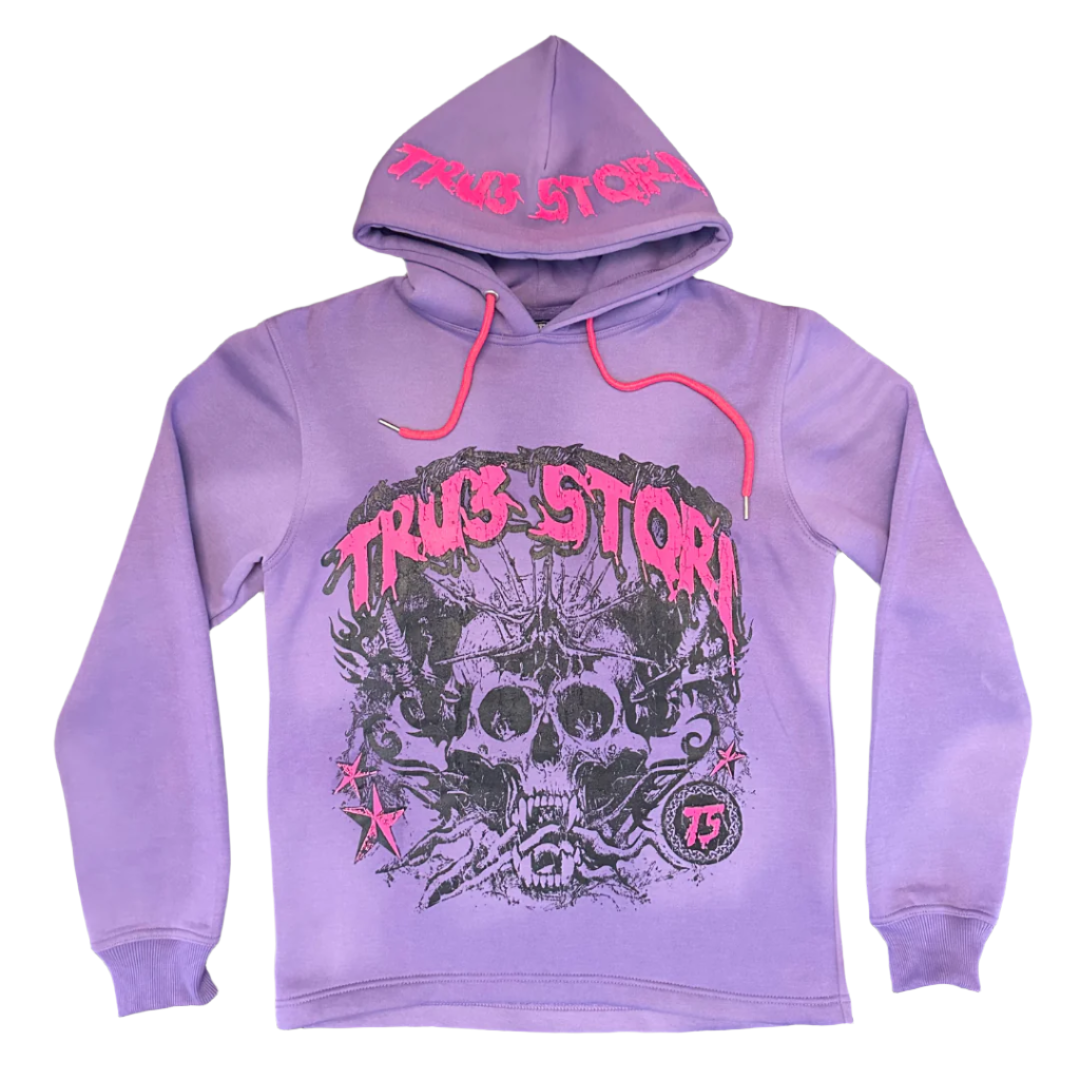 King Tru3 Hoodie - Smokin Purple