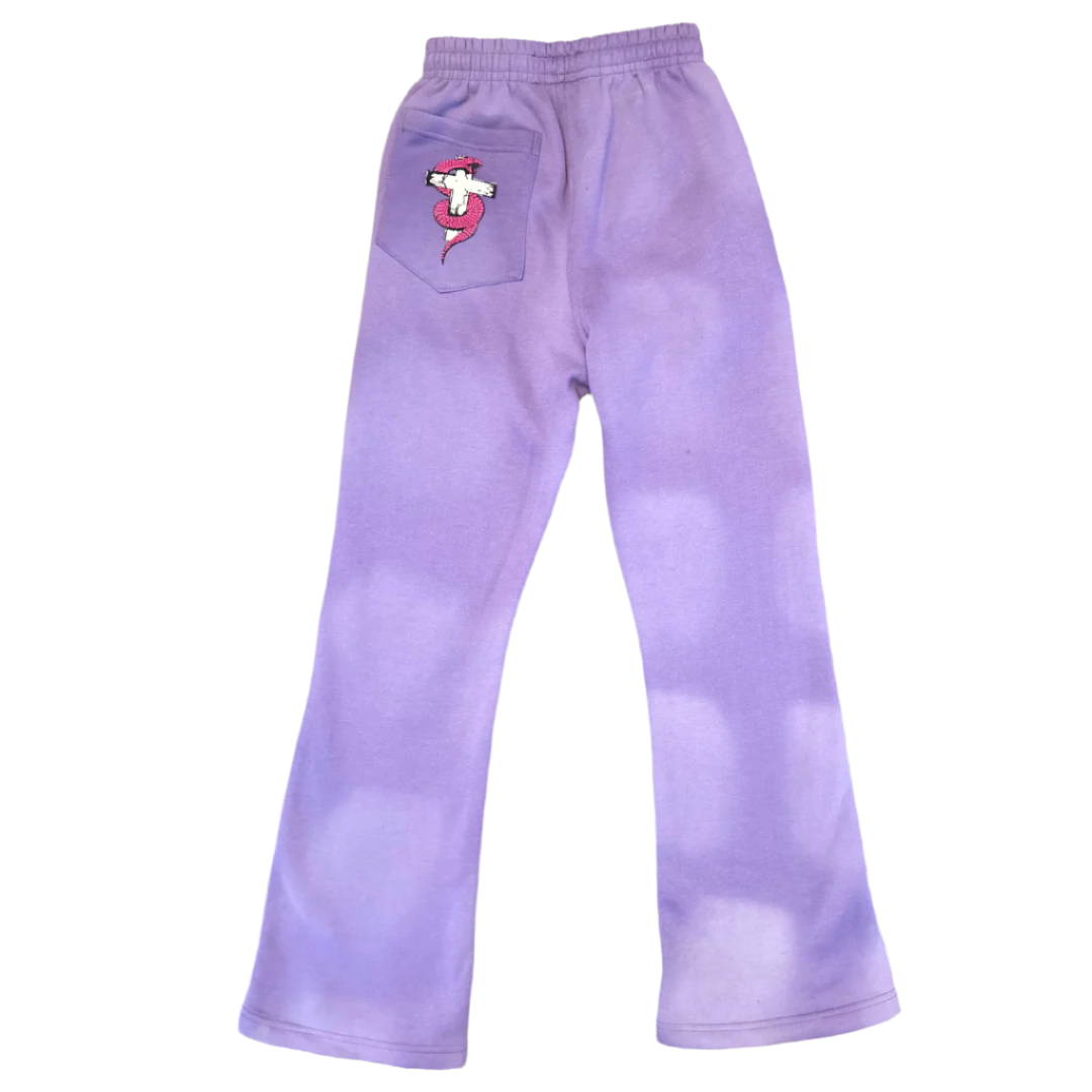 King Tru3 Sweatpants - Smokin Purple