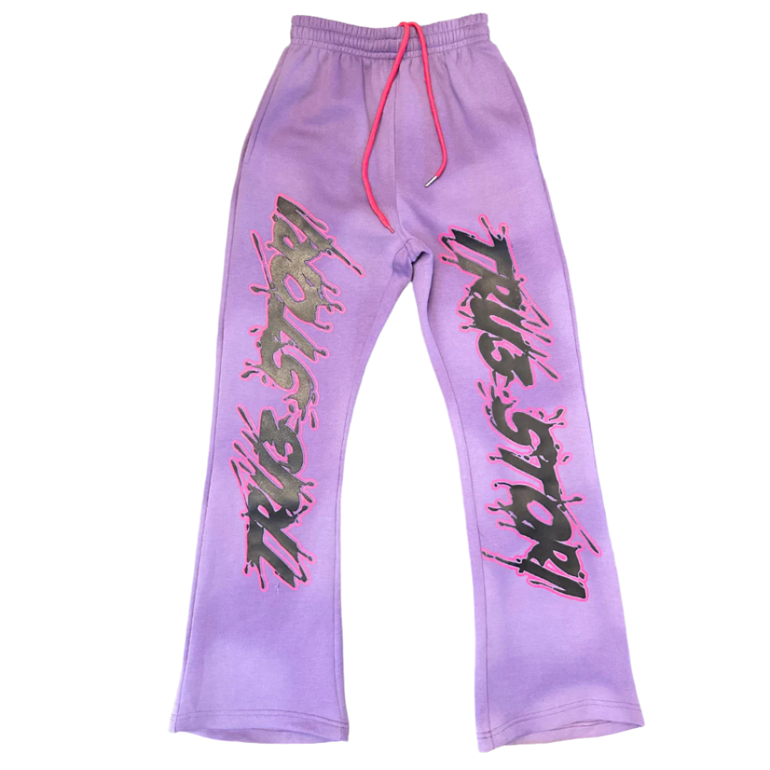 King Tru3 Sweatpants - Smokin Purple