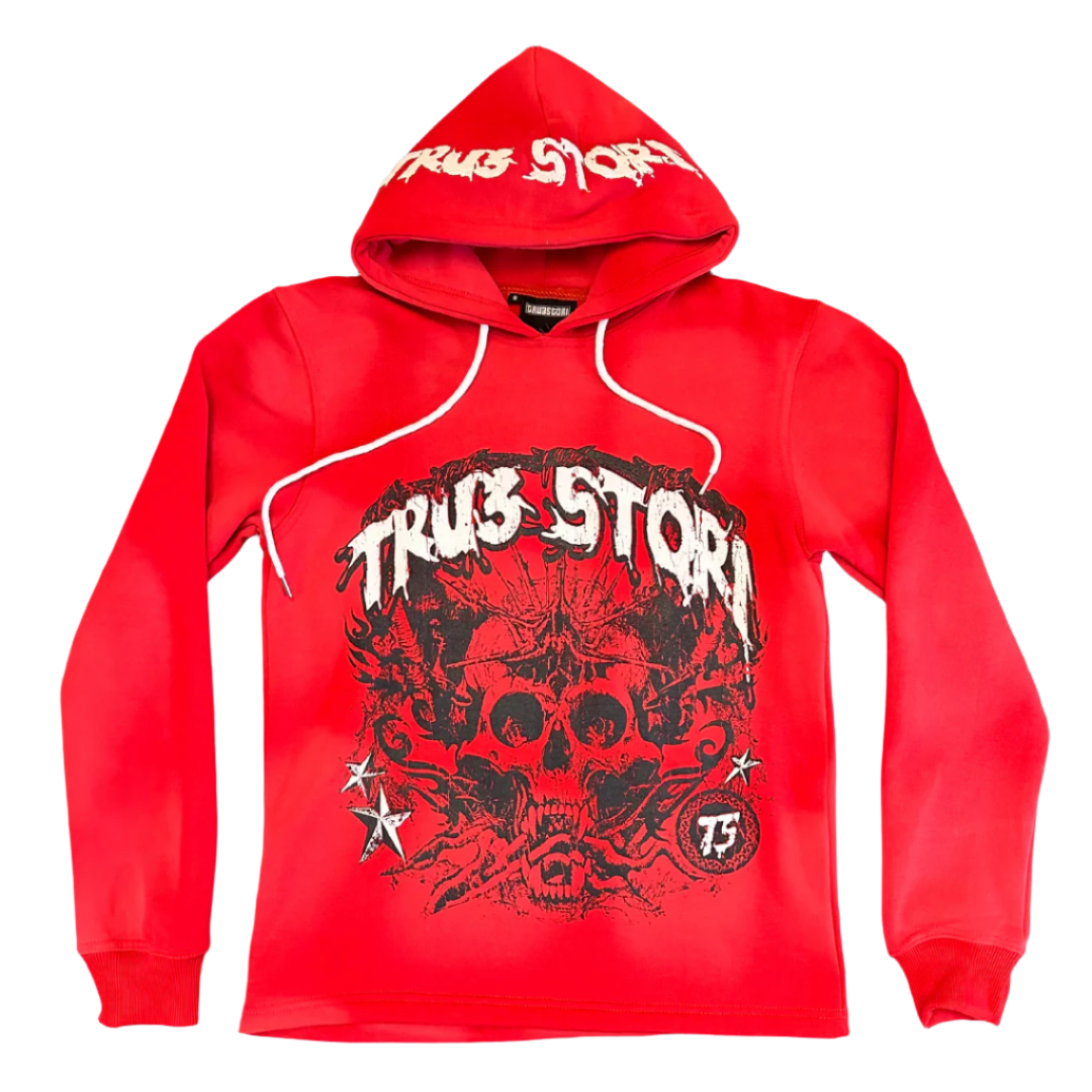 King Tru3 Hoodie - Real Red