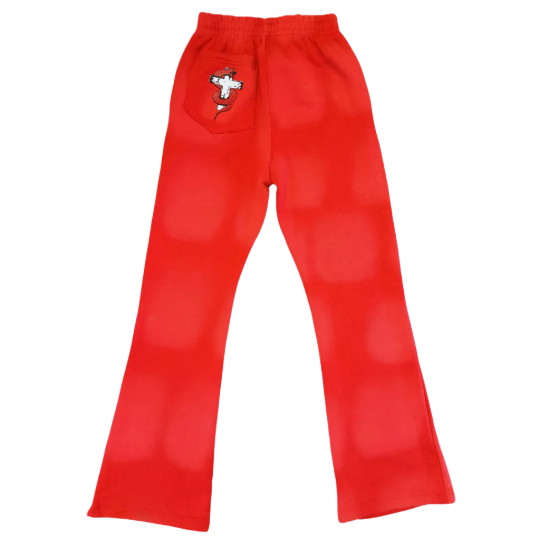 King Tru3 Sweatpants - Real Red