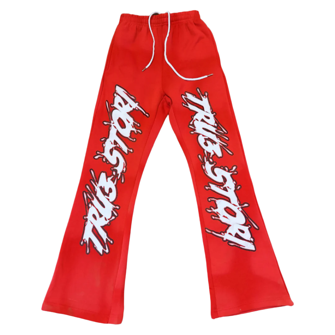 King Tru3 Sweatpants - Real Red